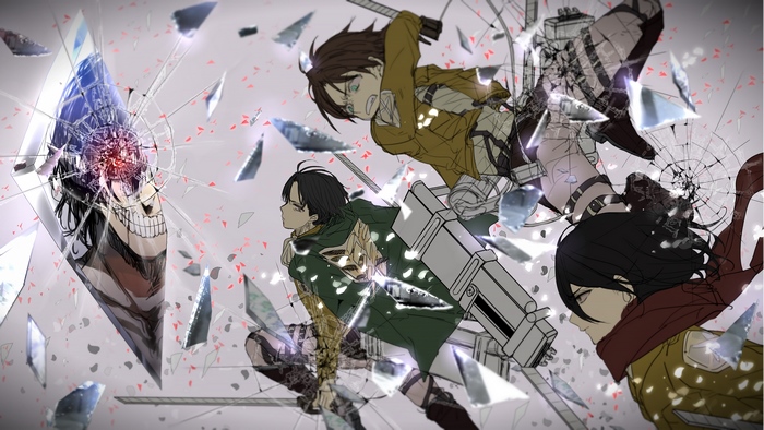 Eren, Levi, Attack Titan, Attack on Titan, 4K