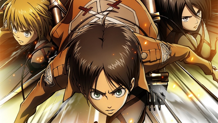 Eren, Armin, Attack on Titan, 4K