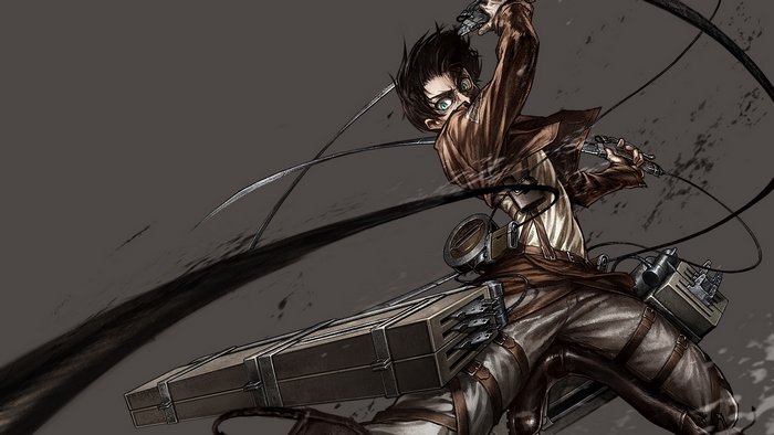 Eren from Attack on Titan in 4K