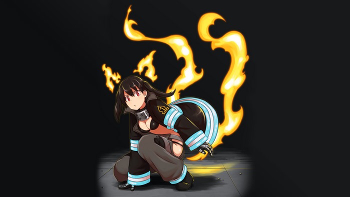Maki Oze from Fire Force