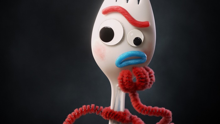 Forky from Toy Story 4 4K