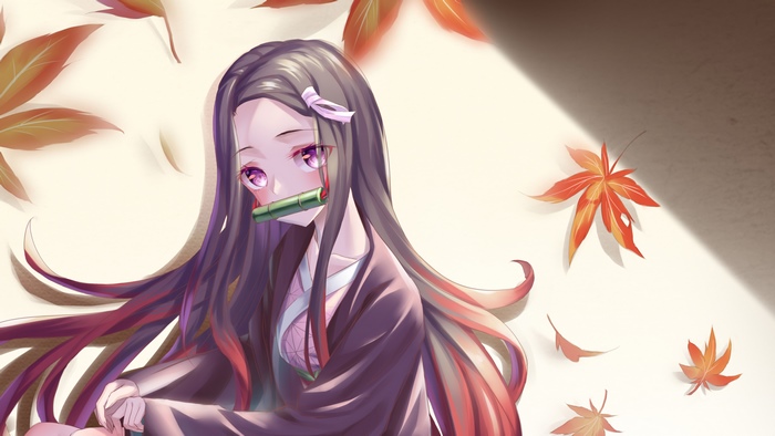 Nezuko Kamado from Kimetsu no Yaiba 4K