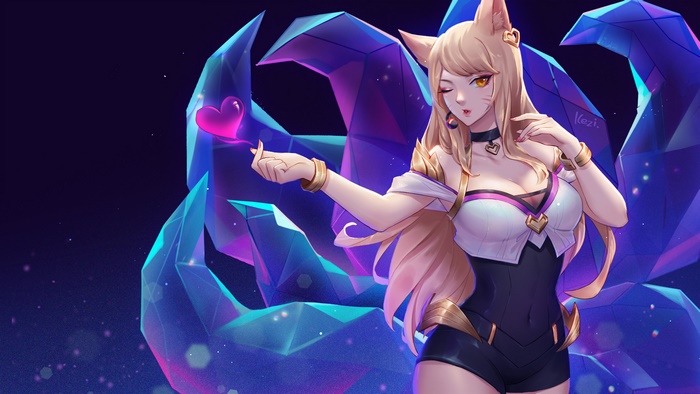Ahri from K/DA in 4K