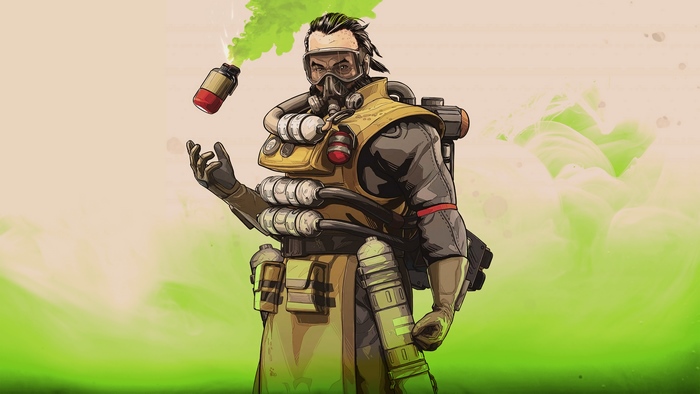 Caustic from Apex Legends 4K