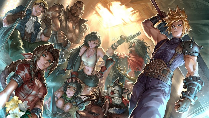 Final Fantasy 7 Remake Characters 4K