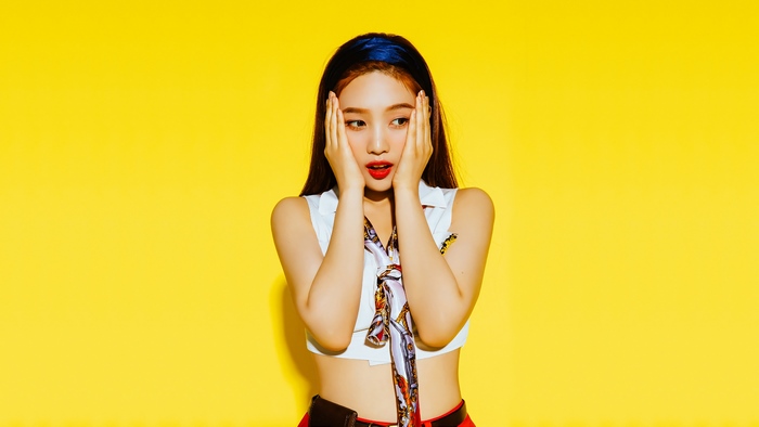 Joy from Red Velvet in Power Up concept