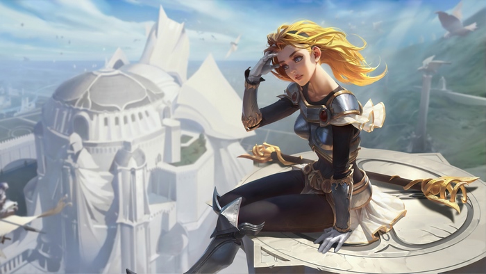Lux from League of Legends 4K