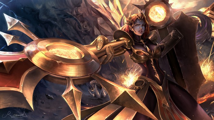 Leona from League of Legends 4K