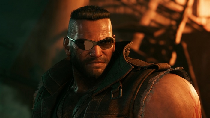 Barret Wallace from Final Fantasy 7 Remake 4K