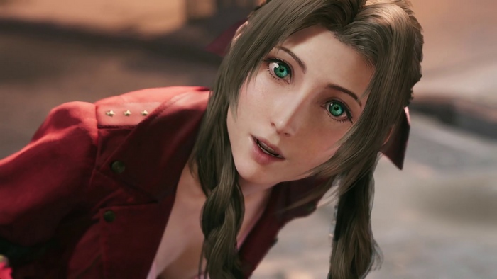 Aerith Gainsborough from Final Fantasy 7 Remake 4K