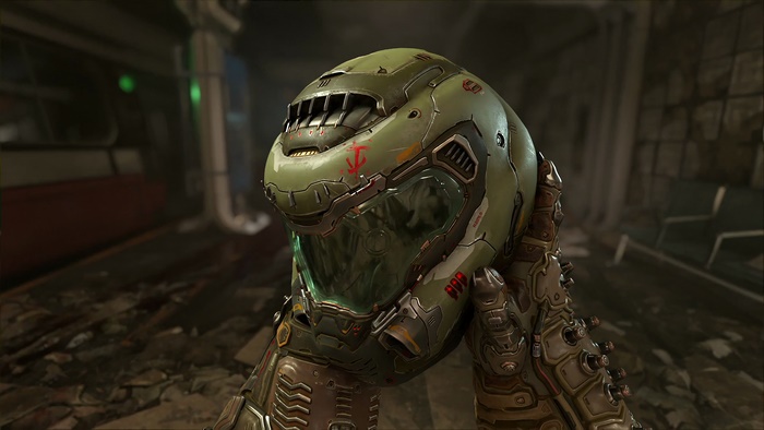 Doom Slayer's Helmet from Doom Eternal 4K