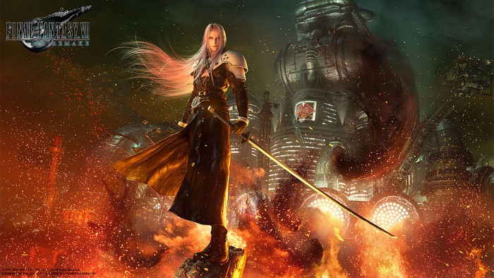 Sephiroth from Final Fantasy 7 Remake 4K