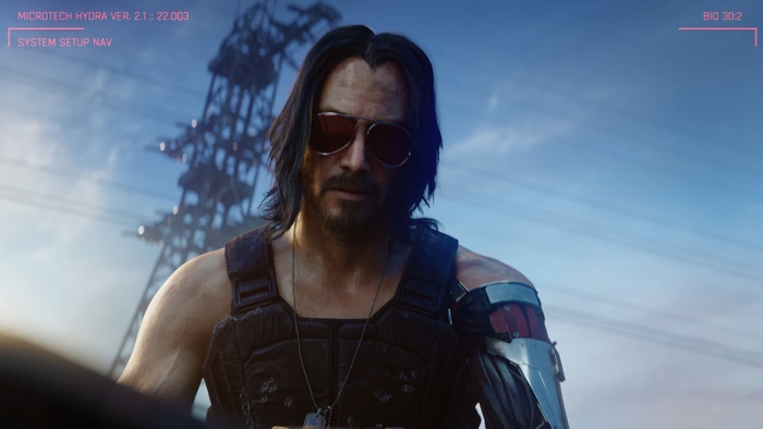 Johnny Silverhand from Cyberpunk 2077