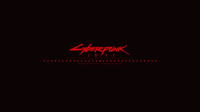 Cyberpunk 2077 Logo 4K