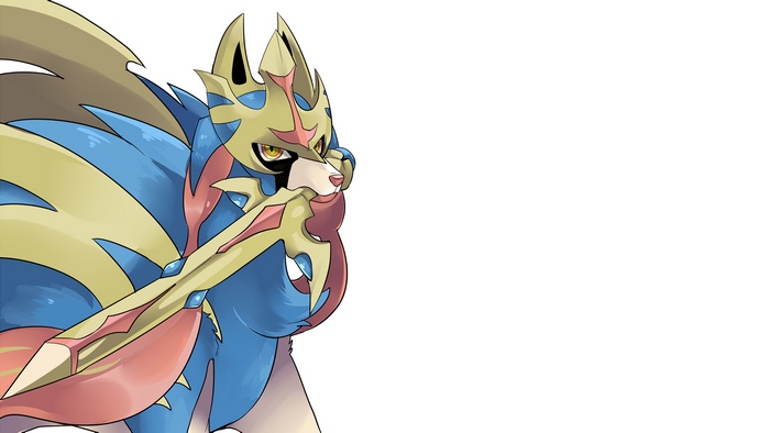 Zacian from Pokemon Sword and Shield 4K