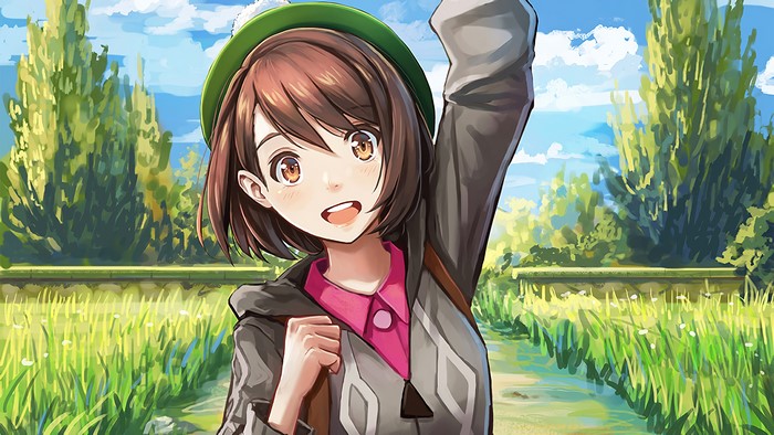 Gloria from Pokemon Sword and Shield 4K