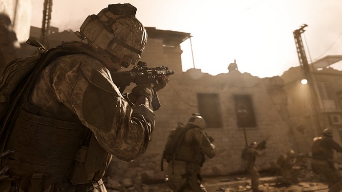Soldiers in Call of Duty: Modern Warfare 4K