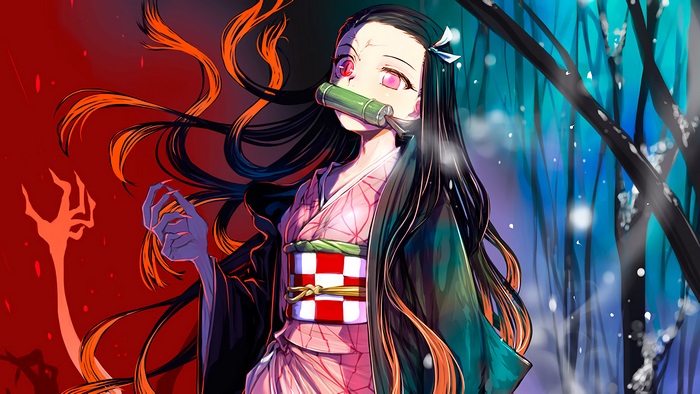 Nezuko Kamado, Kimetsu No Yaiba, 4K