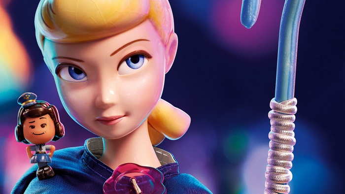 Bo Peep and Officer Giggle from Toy Story 4