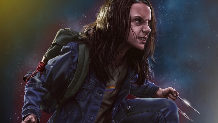 X-23 (Laura Kinney) from Logan 4K