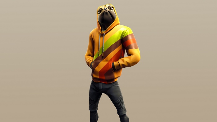 Doggo Skin from Fortnite 4K