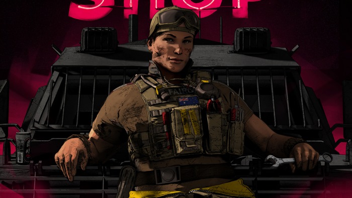 Gridlock from Rainbow Six Siege 4K