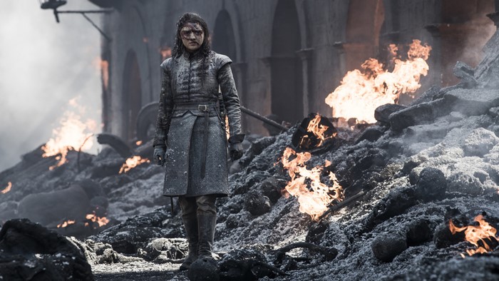 Arya Stark from Game of Thrones in 4K