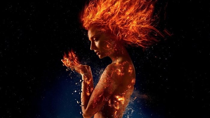 Jean Grey from X-Men as Dark Phoenix 4K