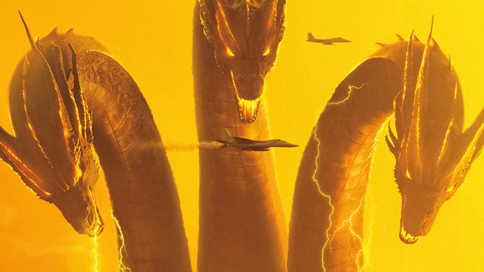 King Ghidorah from Godzilla: King of the Monsters 4K