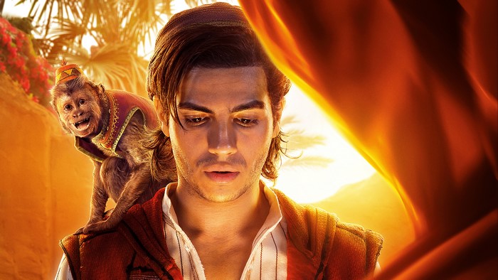 Aladdin and Abu from Aladdin