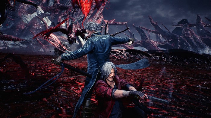 Vergil And Dante, Devil May Cry 5, 4k, Hd Wallpaper 