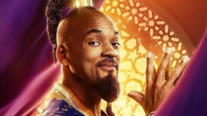 Genie from Aladdin (2019) starring Will Smith 4K