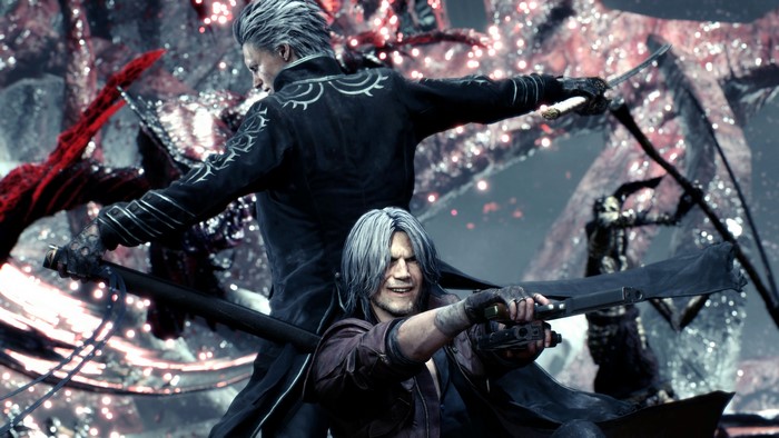 Dante and Vergil from Devil May Cry