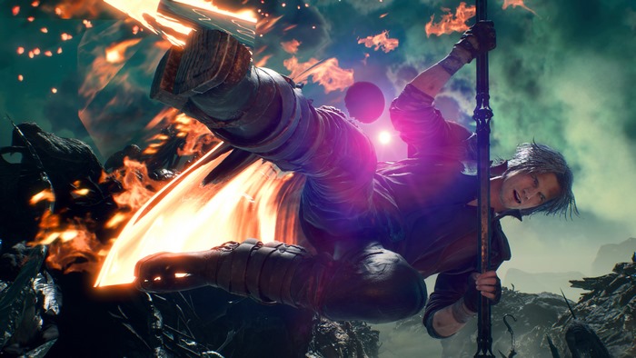 Dante from Devil May Cry 5 in 4K