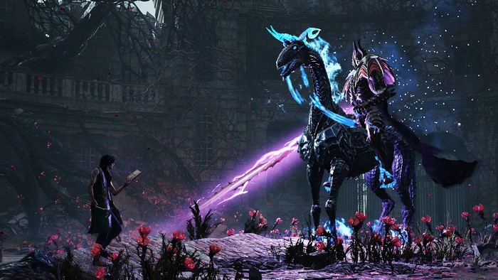V vs. Elder Geryon Knight from Devil May Cry 5
