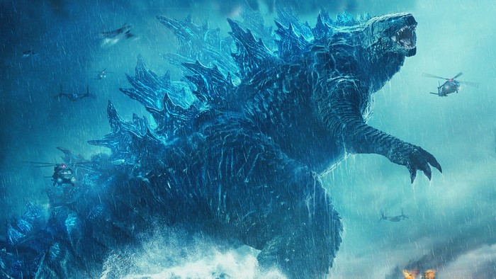 Godzilla from Godzilla: King of the Monsters in 4K
