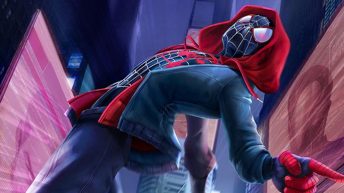Miles Morales from Spider-Man: Into the Spider-Verse 4K