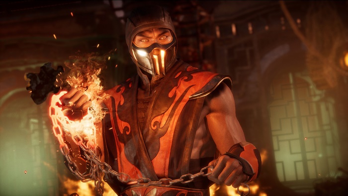 Scorpion from Mortal Kombat 11 4K