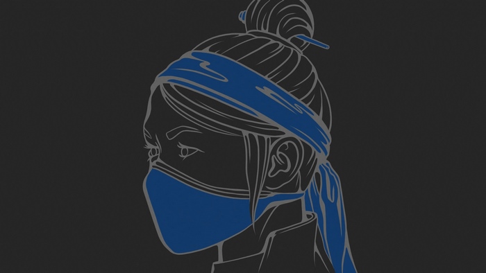 Kitana from Mortal Kombat 11 Minimalist 4K