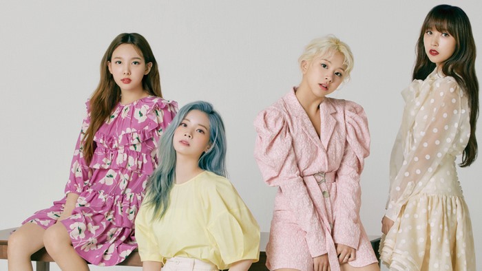 TWICE Nayeon, Dahyun, Chaeyoung, and Mina for Allure 4K