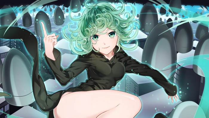 Tatsumaki from One Punch Man 4K