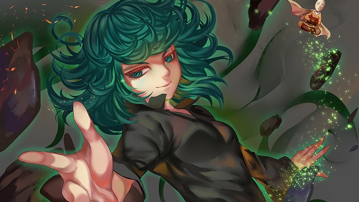 Tatsumaki from One Punch Man 4K