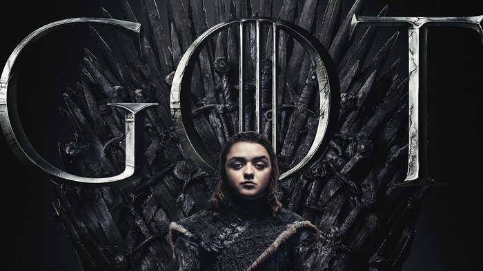 Arya Stark from Game of Thrones Season 8 4K