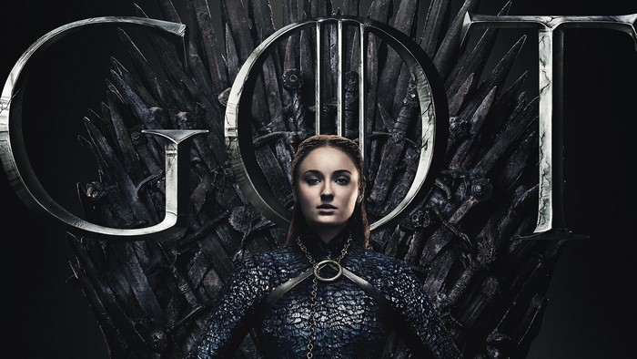 Sansa Stark from Game of Thrones Season 8 4K