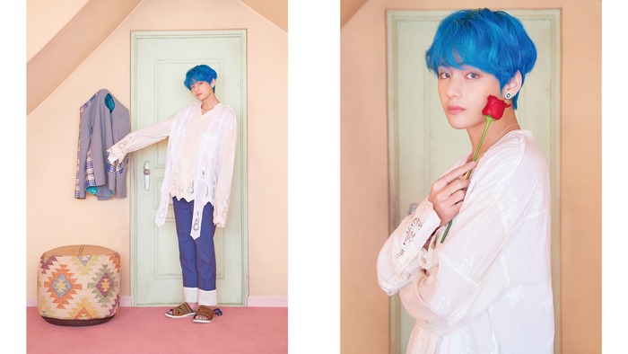 V from BTS in Map of the Soul: Persona 4K