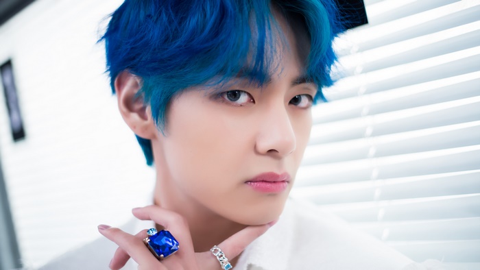 V, BTS, Boy With Luv, 4K