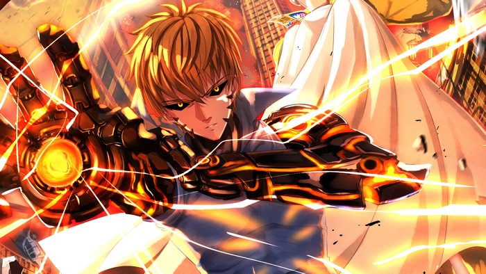 Genos from One Punch Man 4K