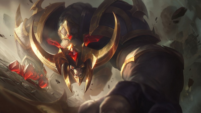 Conqueror Alistar from League of Legends 4K