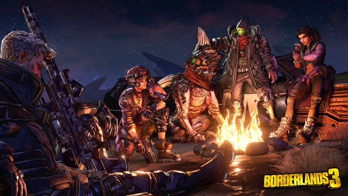 Borderlands 3 Characters by Campfire 4K