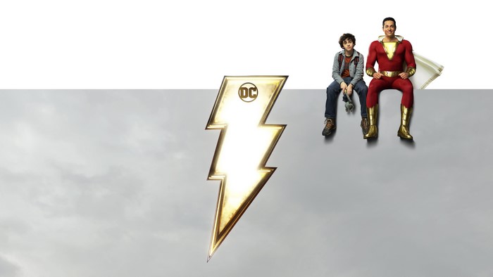 Shazam and Billy Batson from DC Comics